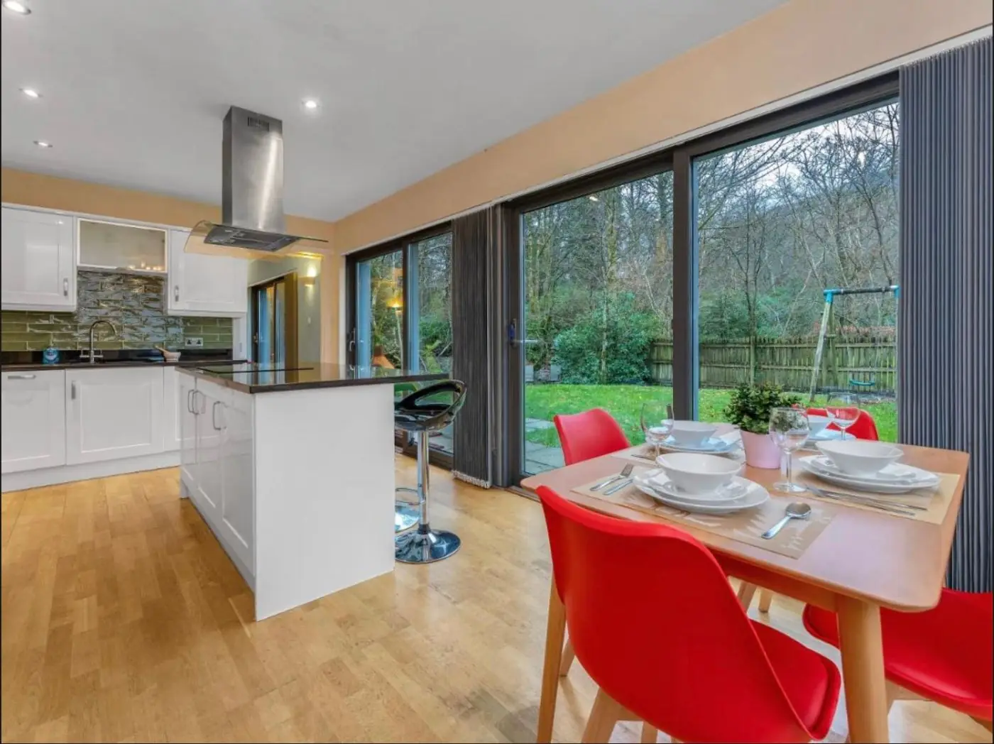 Kitchen and dining